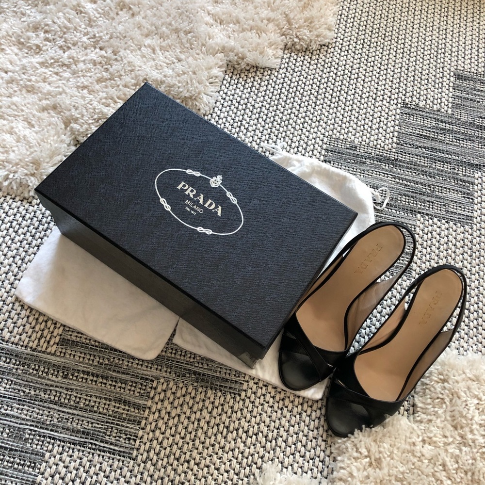 Black Prada shoes